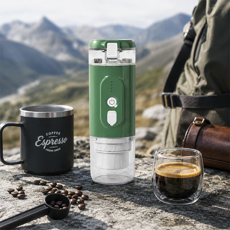 Wie hilft die wiederaufladbare tragbare 18-Bar-Espressomaschine Amazon-Verkäufern bei der Produktdifferenzierung?