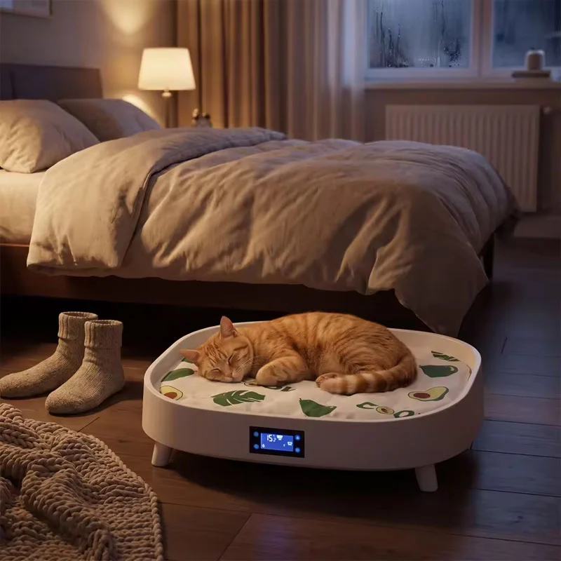 Kühlendes Katzenbett
