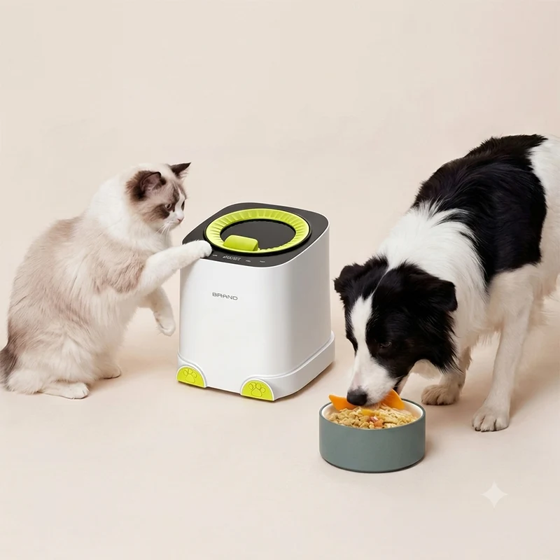 Maschine zur Herstellung von Frischfutter für Hunde und Katzen